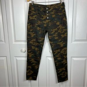 Camo Button-Up Pants